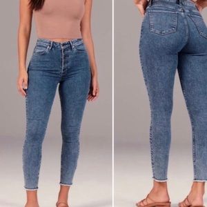Curve love high rise super skinny jeans